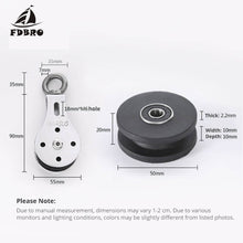 Load image into Gallery viewer, Fitness Strength Training Accessories Bearing Lifting Pulley