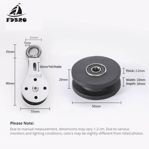 Fitness Strength Training Accessories Bearing Lifting Pulley